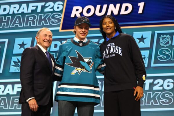 Após o Dream NHL Draft, o caminho dos Sharks para a contenção permanecerá no cronograma de Grier