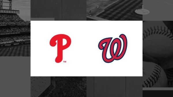Como assistir Phillies vs. Nationals: canal de TV e opções de streaming para 25 de junho