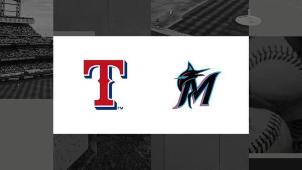 Como assistir Rangers vs. Marlins: canal de TV e opções de streaming para 22 de junho