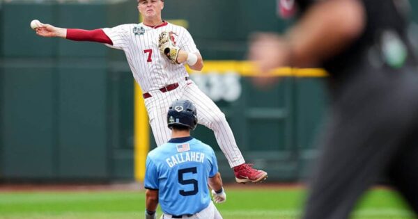 Atualizações ao vivo de beisebol de Oklahoma x UNC: horário de início do jogo 3 da série do campeonato CWS 2026, últimas notícias e pontuação