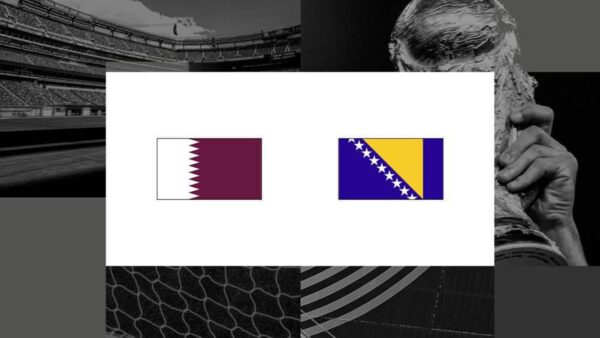 Como assistir ao jogo Catar x Bósnia e Herzegovina da Copa do Mundo de 2026: canal de TV, opções de streaming