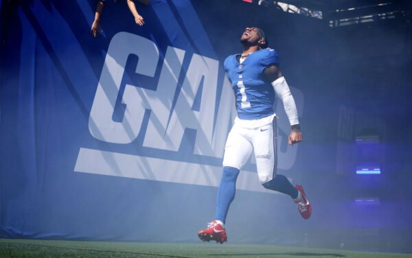“Carregamento da temporada de estreia” “Espero que ele continue saudável”: os fãs da NFL reagem ao primeiro visual de Malik Nabers com o novo uniforme dos Giants