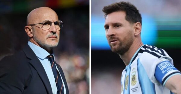 “Na minha ideia, ele se encaixaria perfeitamente” – Luis de la Fuente despreza Lionel Messi ao escolher outra estrela argentina como jogador que gostaria de contratar.