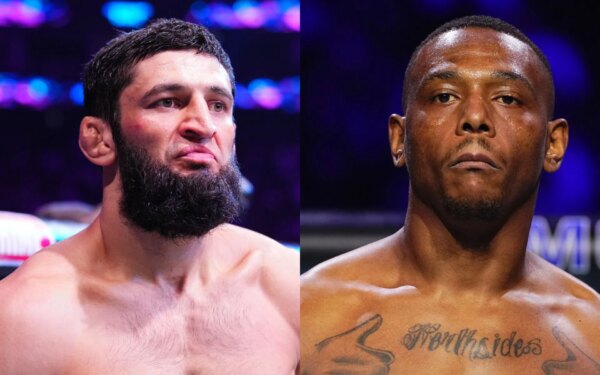 ‘Isso é culpa sua, filho da puta’ – Jamahal Hill reage à equipe de Khamzat Chimaev culpando problemas de redução de peso pela perda de Sean Strickland