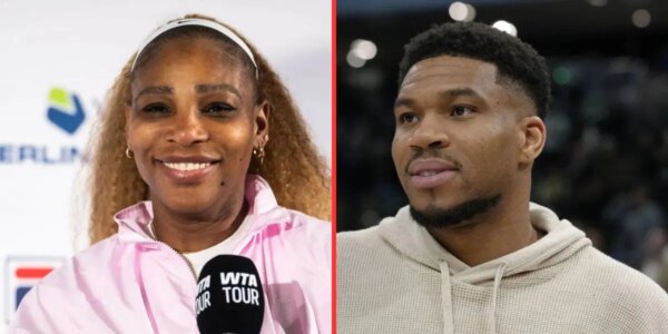 ASSISTIR: A primeira reação de Serena Williams à mudança de Giannis Antetokounmpo para o Miami Heat no meio do treino de Wimbledon diz tudo