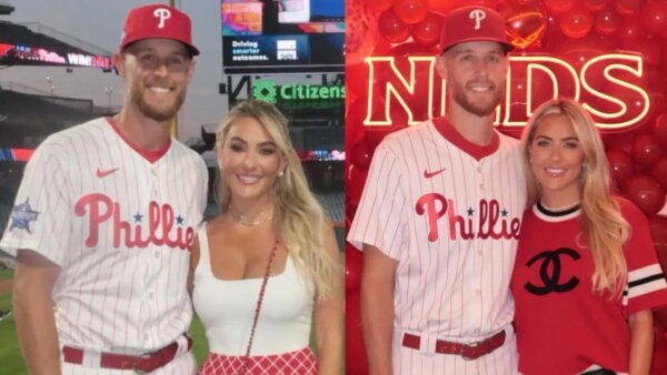 As esposas da MLB entusiasmam-se com o visual estiloso da esposa de Zack Wheeler, Dominique, na selfie no espelho