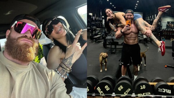 A estrela da WWE, Rhea Ripley, envia uma mensagem após um marco importante para ela e Buddy Matthews