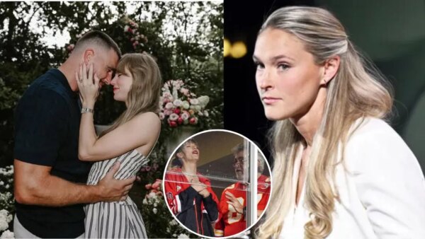 O pai de Travis Kelce, Ed, compara Taylor Swift com Kylie Kelce quando a contagem regressiva do casamento do casal de noivos em 3 de julho começa