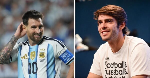 O herói brasileiro Kaká despreza Lionel Messi e a Argentina ao nomear quatro times que lutarão pela Copa do Mundo FIFA de 2026