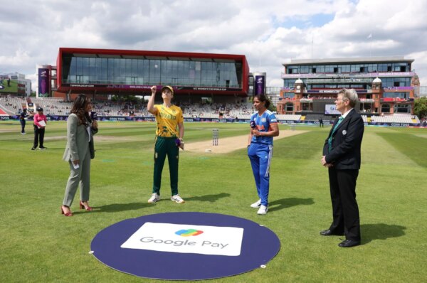 Índia W x África do Sul W, Copa do Mundo Feminina T20 2026: resultado do sorteio e jogo de 11 para a partida de hoje, lista de árbitros e relatório de campo