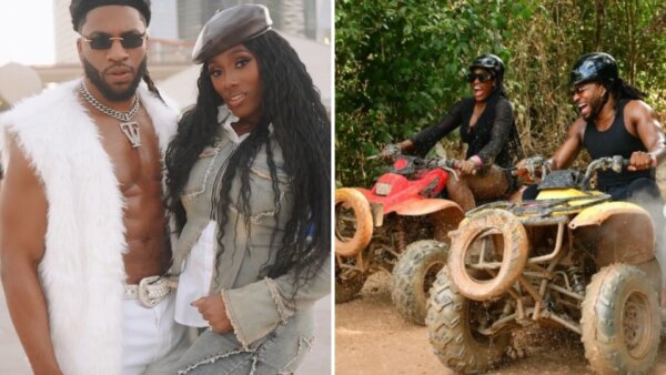 Parabéns aos Superstars da WWE Trick Williams e Lash Legend