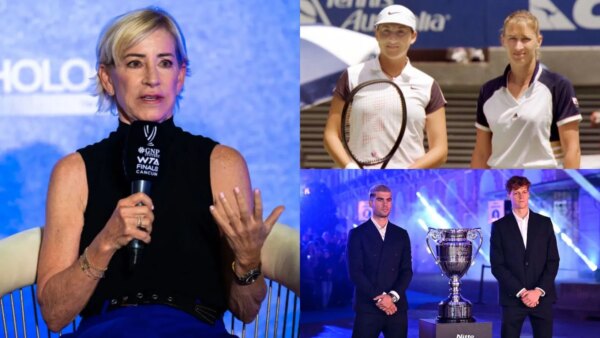 Chris Evert gera polêmica comparando a situação de ataque com faca de Steffi Graf e Monica Seles à rivalidade Sinner-Alcaraz