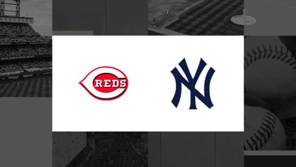 Como assistir Reds vs. Yankees: canal de TV e opções de streaming para 19 de junho