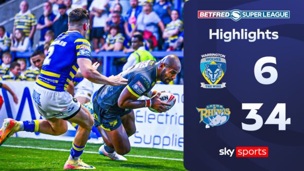 Leeds arrebatou vitória contra Warrington