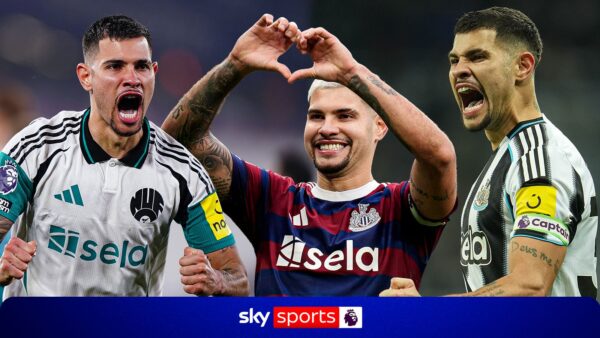 ‘Brilhante do brasileiro!’ | Os melhores gols de Bruno G pelo Newcastle