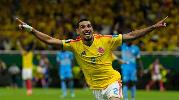 Ataque de Munoz acaba com a resistência da RD Congo e coloca a Colômbia nas oitavas de final