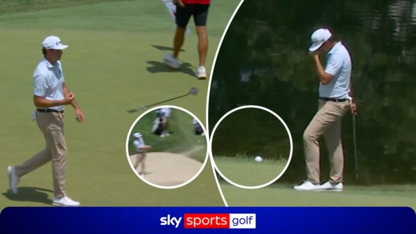 SÉPTUPLE-BOGEY?! JT Poston perde no desastroso dia 13
