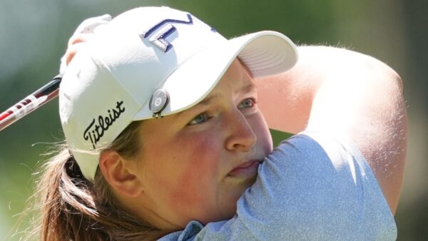 LPGA Tour: Lottie Woad da Inglaterra lidera no meio do caminho no Meijer LPGA Classic na largada final antes do próximo major feminino | Notícias sobre golfe