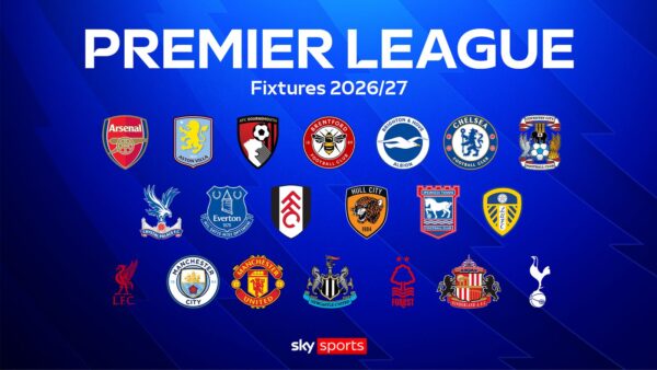 Dia de lançamento dos jogos da Premier League 2026/27 AO VIVO!