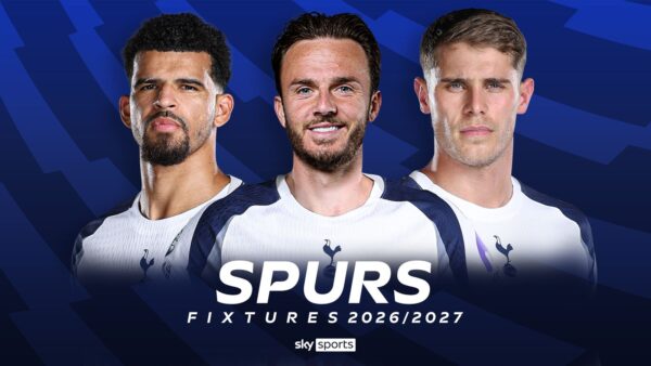 Tottenham: jogos e calendário da Premier League 2026/27 | Notícias de futebol