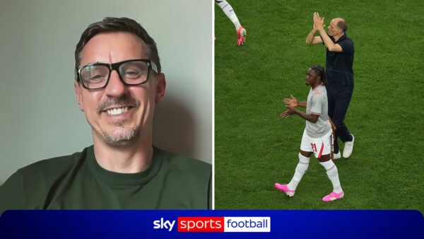 ‘Os melhores 15 minutos que qualquer equipe já jogou’ | Inglaterra impressiona Neville