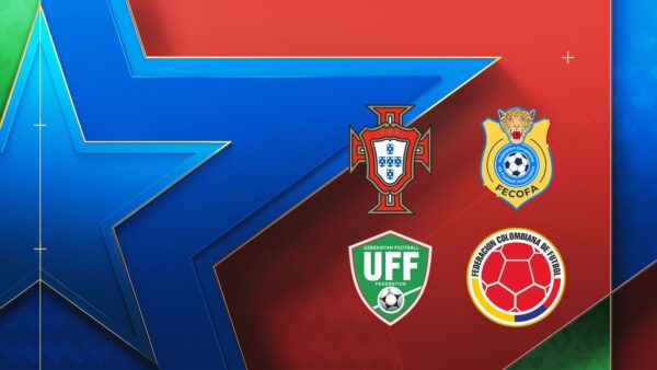 Colômbia x Portugal e RD Congo x Uzbequistão nos jogos finais do Grupo K AO VIVO!