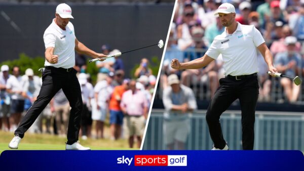 ‘Você acreditaria?!’ | Clark amplia liderança no Aberto dos EUA com grande birdie putt