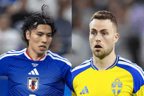 Tanaka 1 Gudmundsson 0 na batalha dos companheiros do Leeds na Copa do Mundo