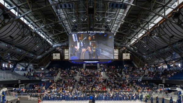 O jogo do título da Copa da NBA foi para o Hinkle Fieldhouse da Indy em dezembro