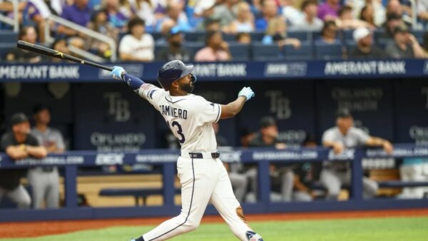 Junior Caminero do Rays é o primeiro a se comprometer com o Home Run Derby