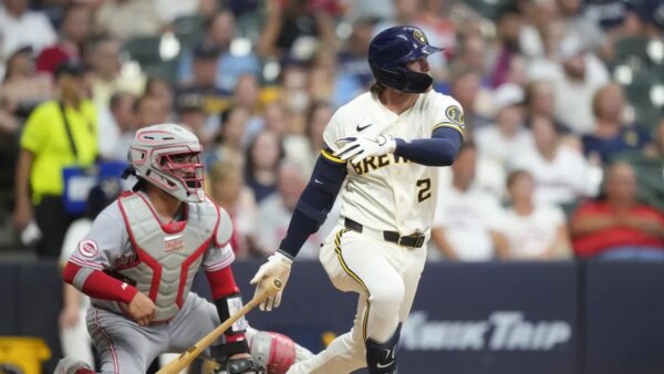 Os Brewers continuam dominando os Reds com uma vitória confortável