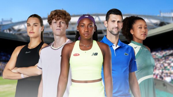 Terceiro dia de Wimbledon AO VIVO! Sinner, Djokovic, Sabalenka, Gauff, Osaka em ação